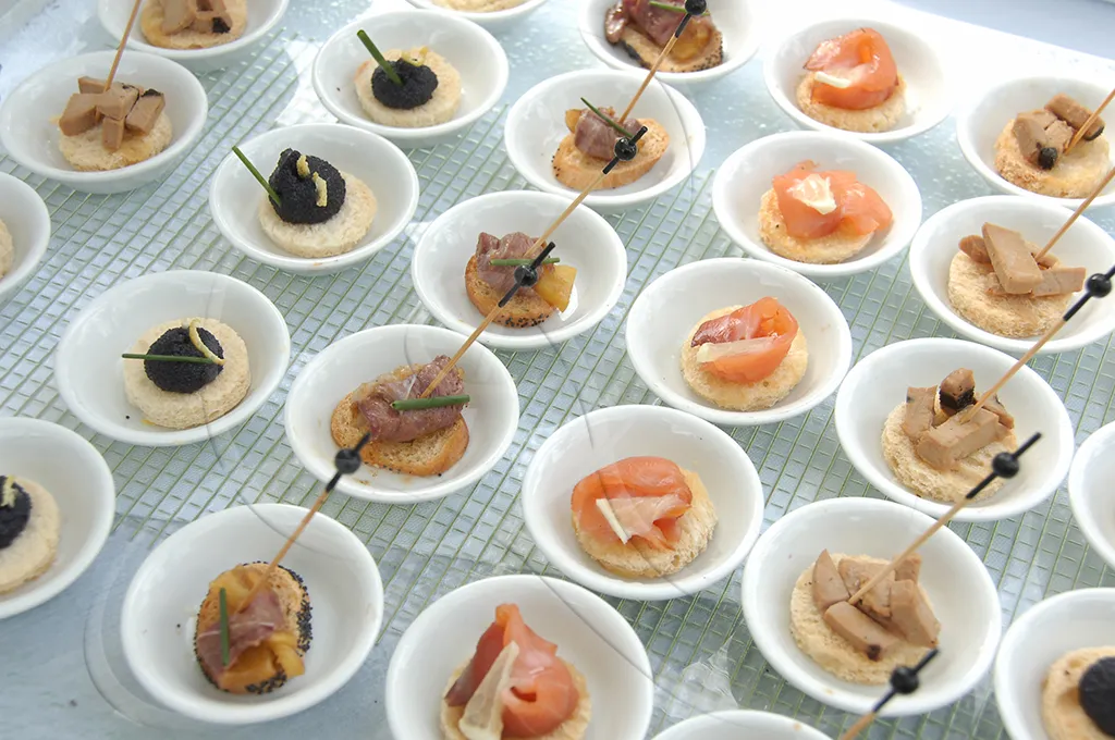 Cuisine de réception, art culinaire, Rahal Maître Traiteur