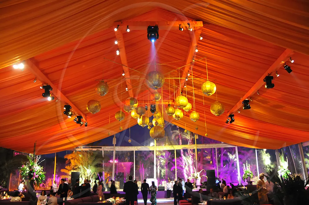 Décoration et scénographie de réception, Rahal Maître Traiteur