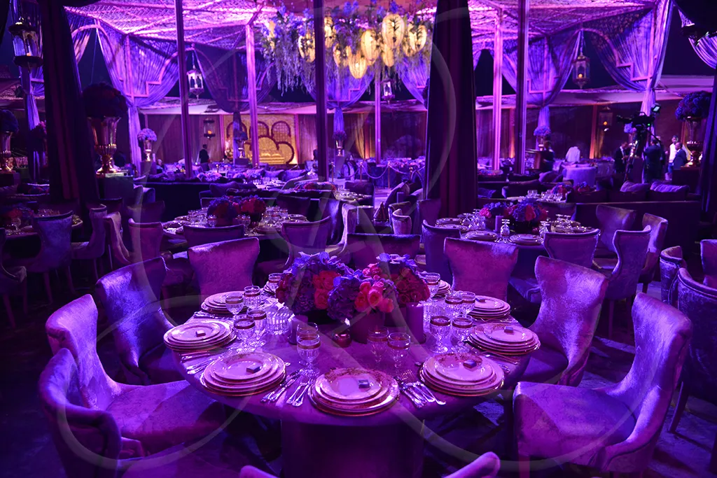Décoration et scénographie de réception, Rahal Maître Traiteur