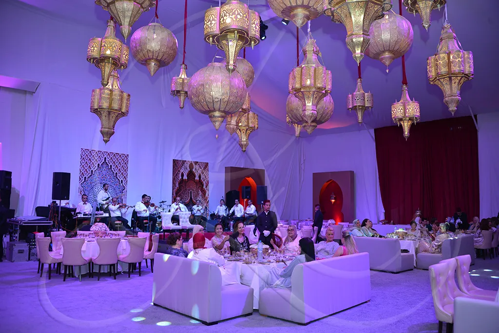 Décoration et scénographie de réception, Rahal Maître Traiteur