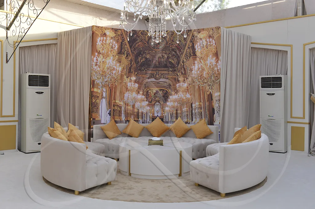 Décoration et scénographie de réception, Rahal Maître Traiteur
