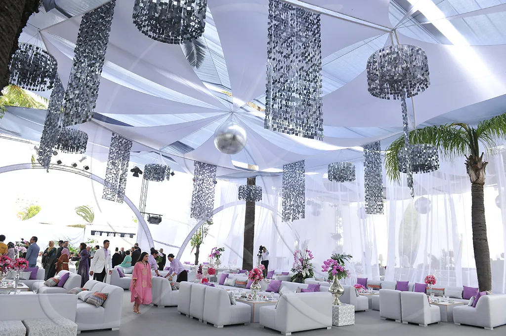 Décoration et scénographie de réception, Rahal Maître Traiteur