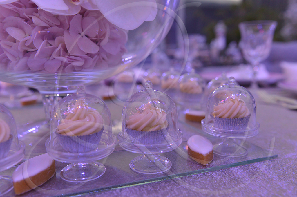 Moroccan fine pastry selection by Rahal Maître Traiteur, almond pieces and ceremonial sweets